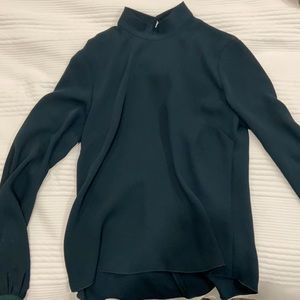 Babaton mock neck blouse